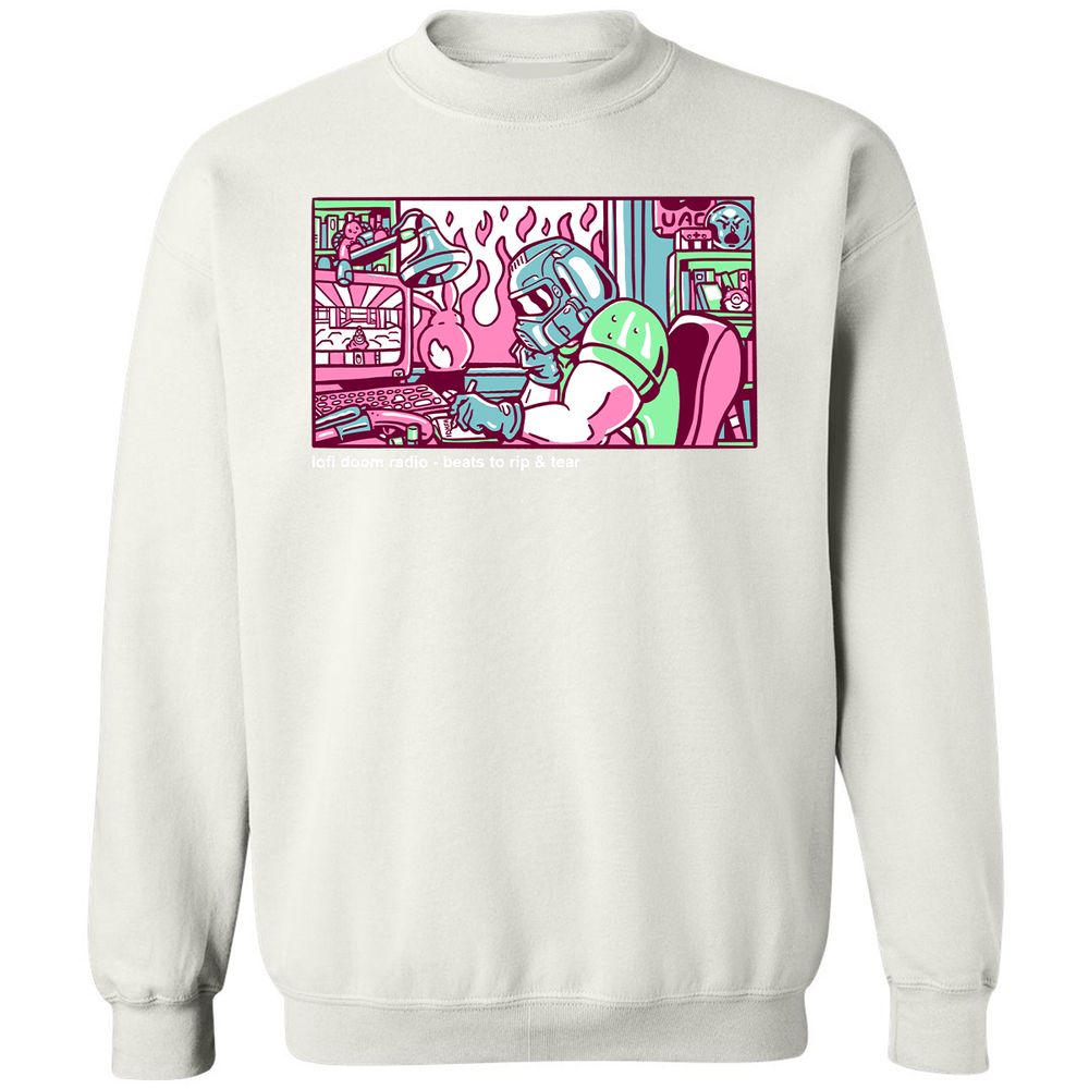 Classic Unisex Sweatshirt - UW24NGFY - White - 12