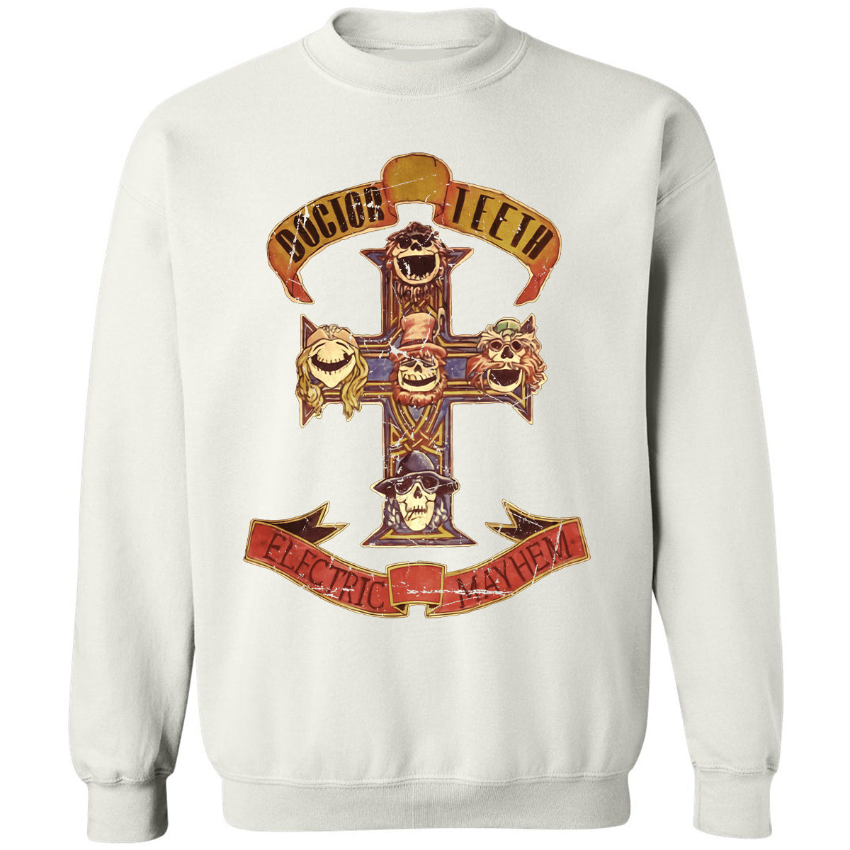 Classic Unisex Sweatshirt - 52R55VMZ - White - 12