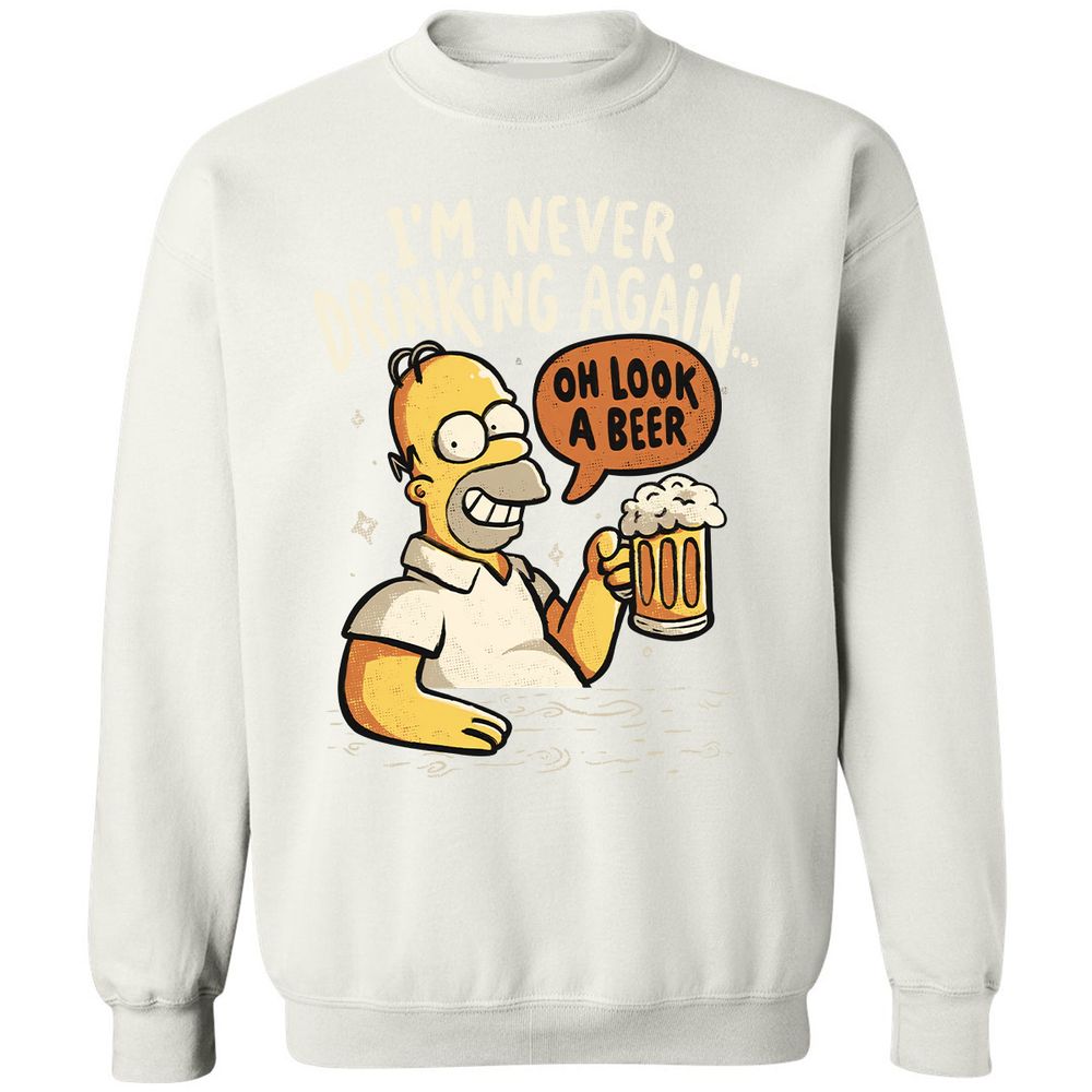 Classic Unisex Sweatshirt - 9YZJYHFU - White - 12