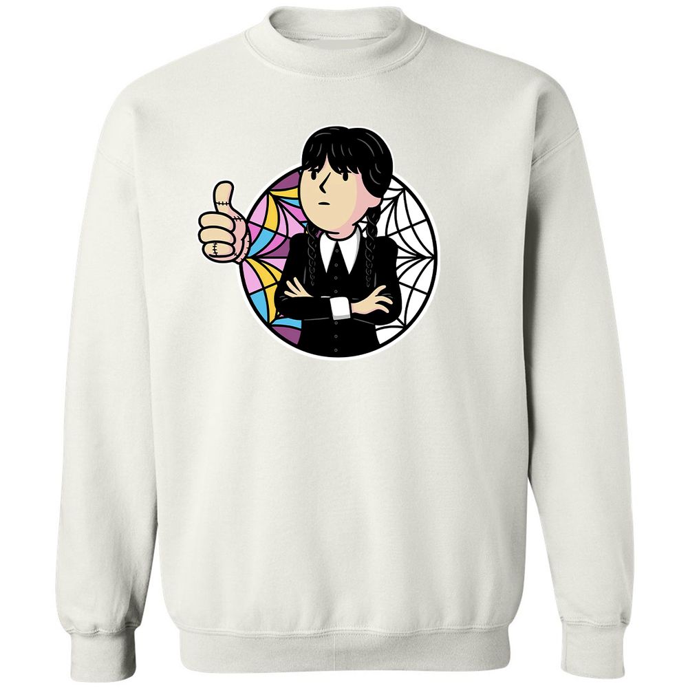Classic Unisex Sweatshirt - QNNGE6ZD - White - 12