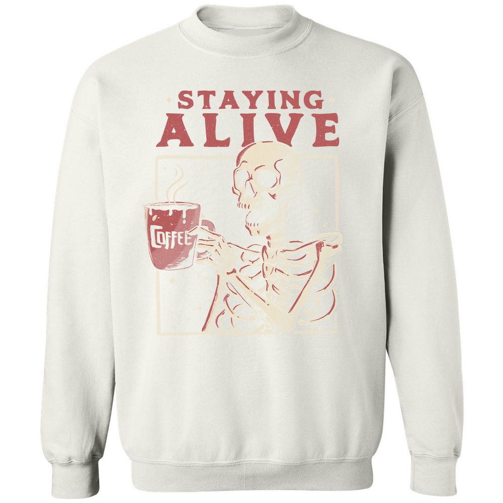 Classic Unisex Sweatshirt - 9QCSUPGN - White - 12