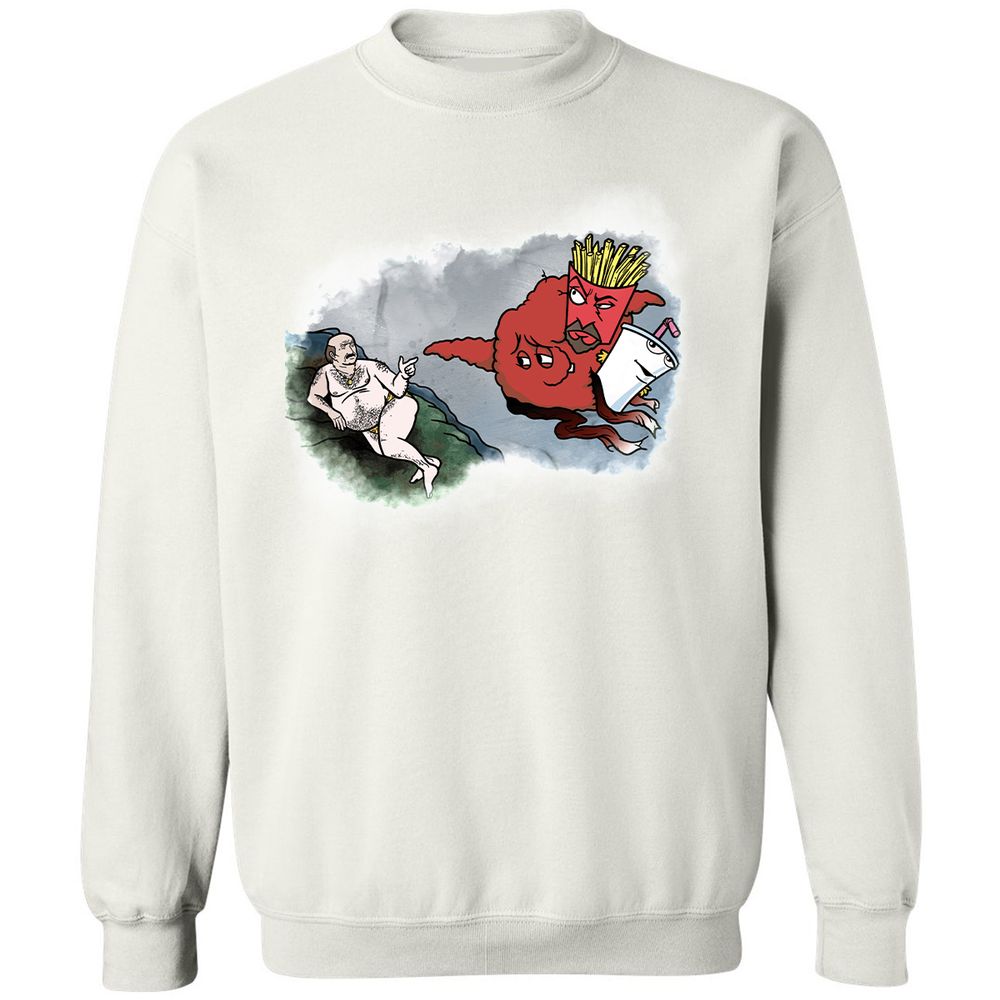 Classic Unisex Sweatshirt - Q8TRFVTU - White - 12