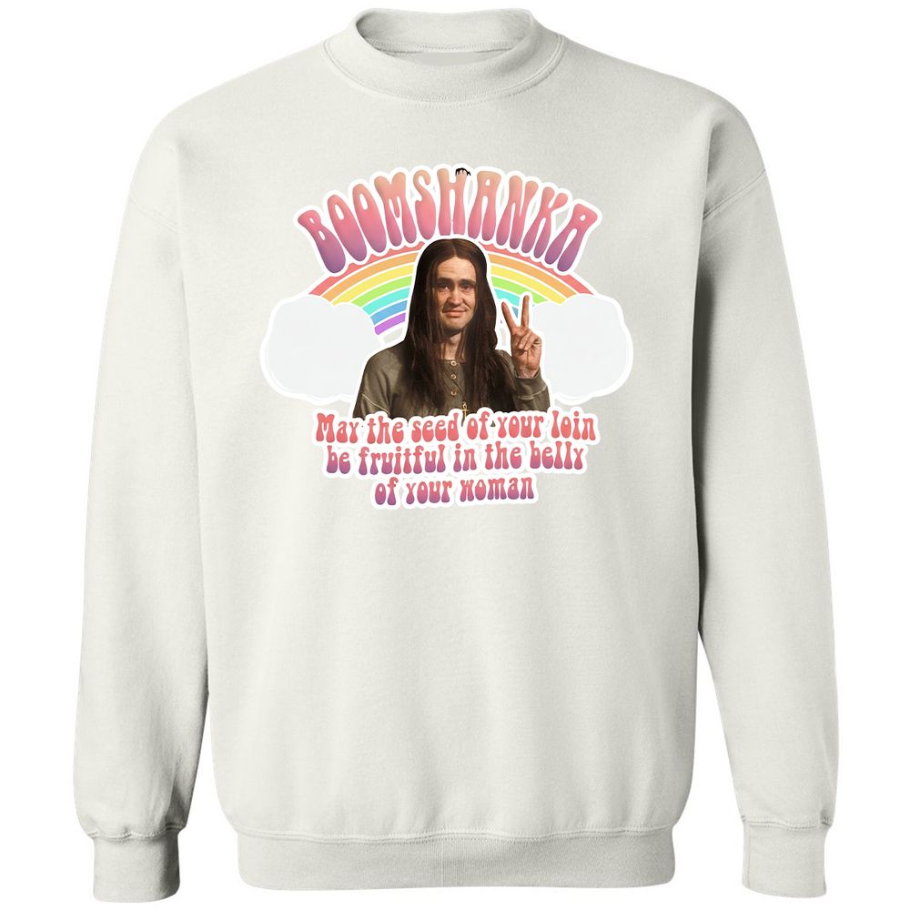 Classic Unisex Sweatshirt - 8JGBQ844 - White - 12