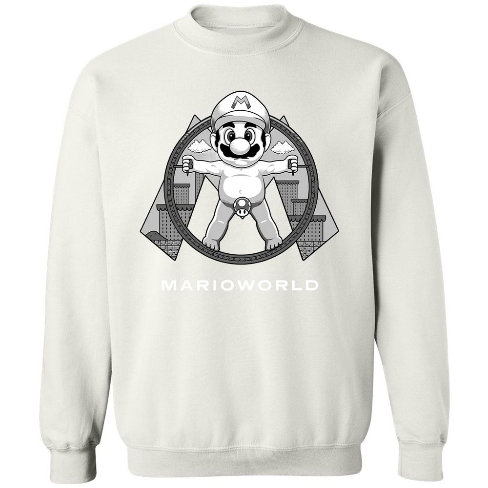 Classic Unisex Sweatshirt - 7QH9NTEG - White - 12