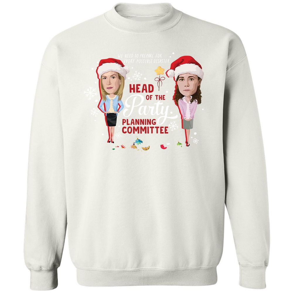 Head Of The Party Planning Committee Christmas - White - 12