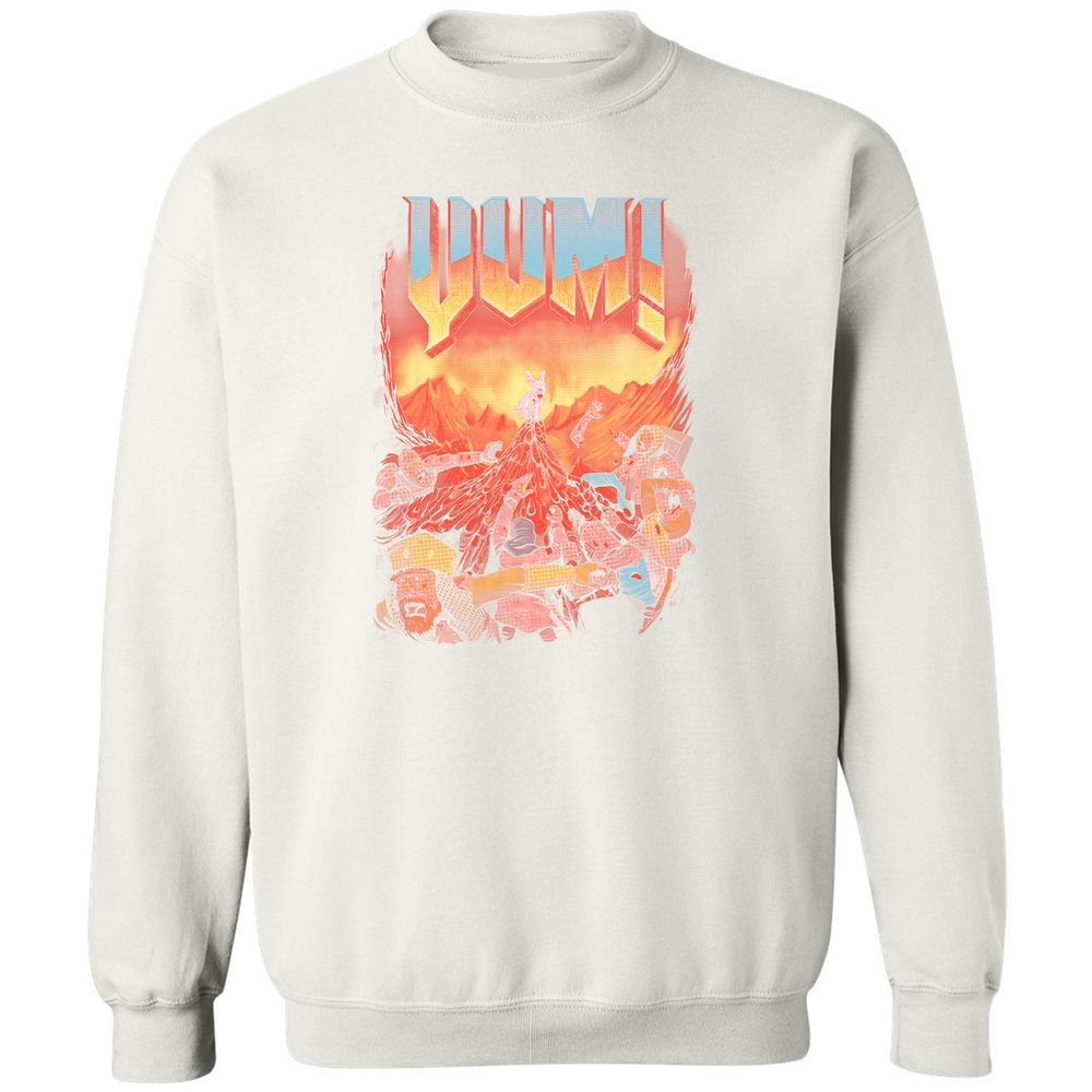 Classic Unisex Sweatshirt - P3MK43QB - White - 12