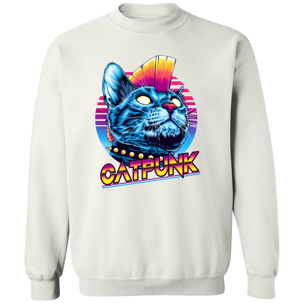 Classic Unisex Sweatshirt - DZUBKUXG - White - 12