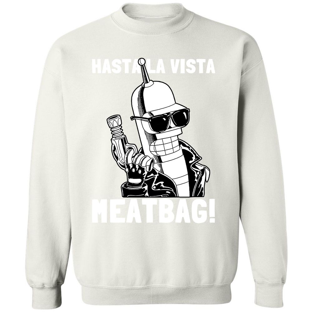 Classic Unisex Sweatshirt - B494LUX2 - White - 12