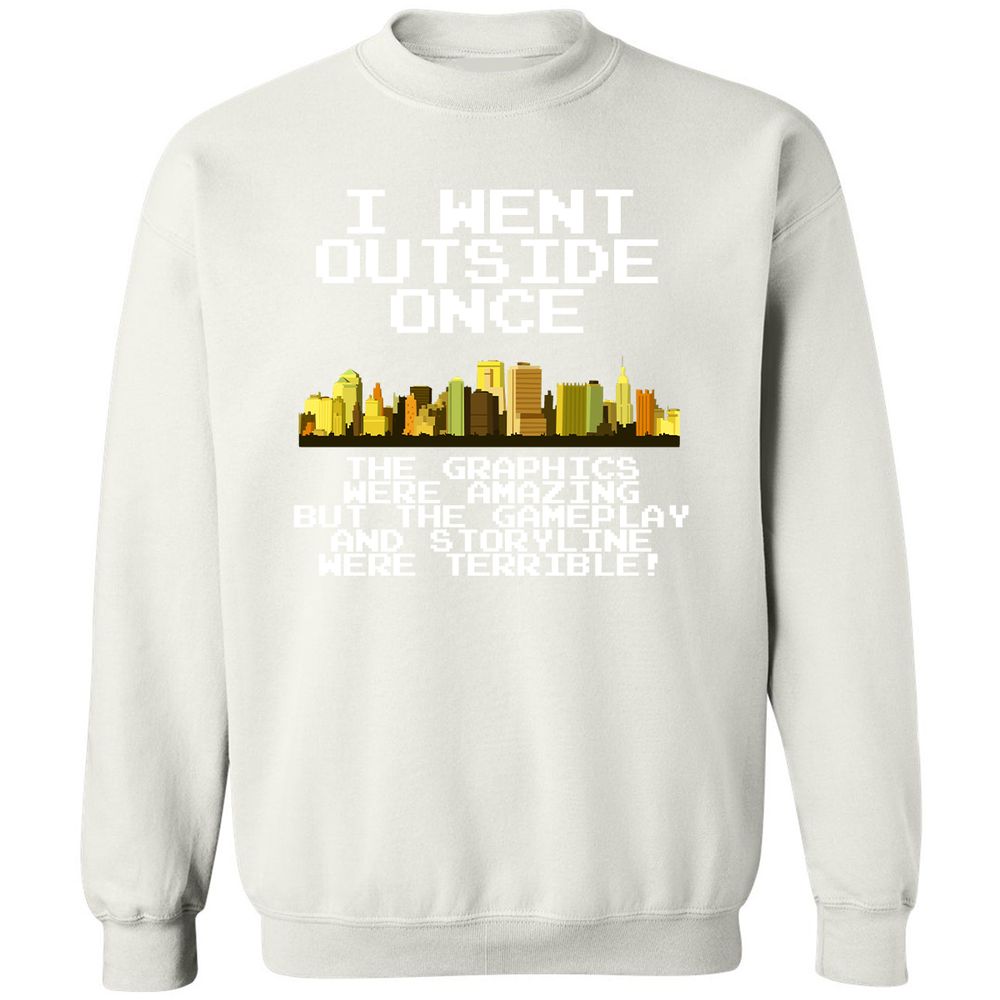 Classic Unisex Sweatshirt - QDWGMGUT - White - 12