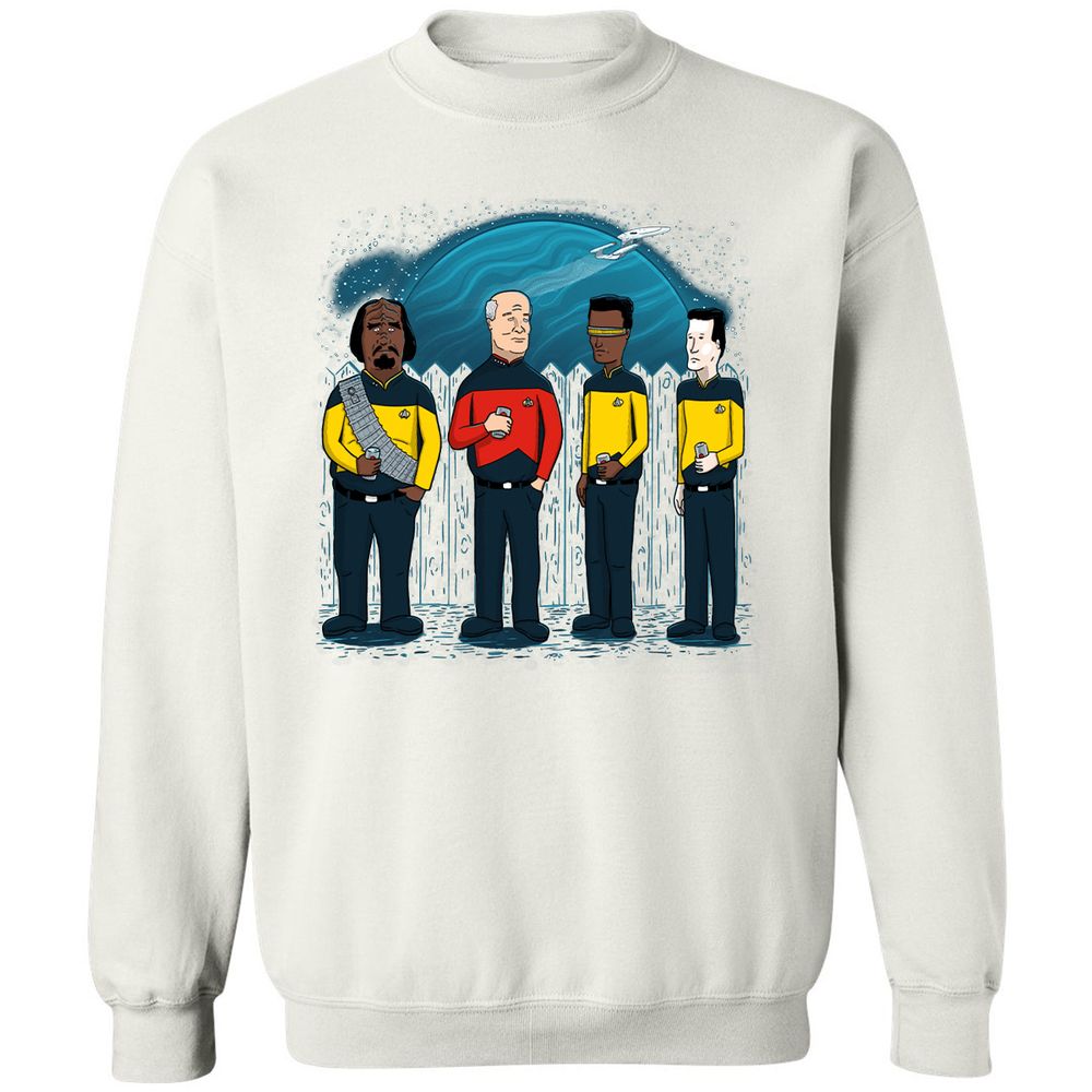 Classic Unisex Sweatshirt - EBF8JKUM - White - 12