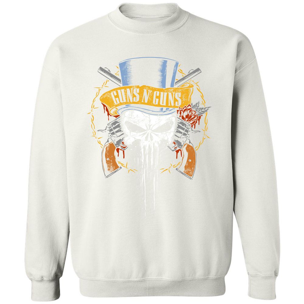 Classic Unisex Sweatshirt - BZU4K2L9 - White - 12