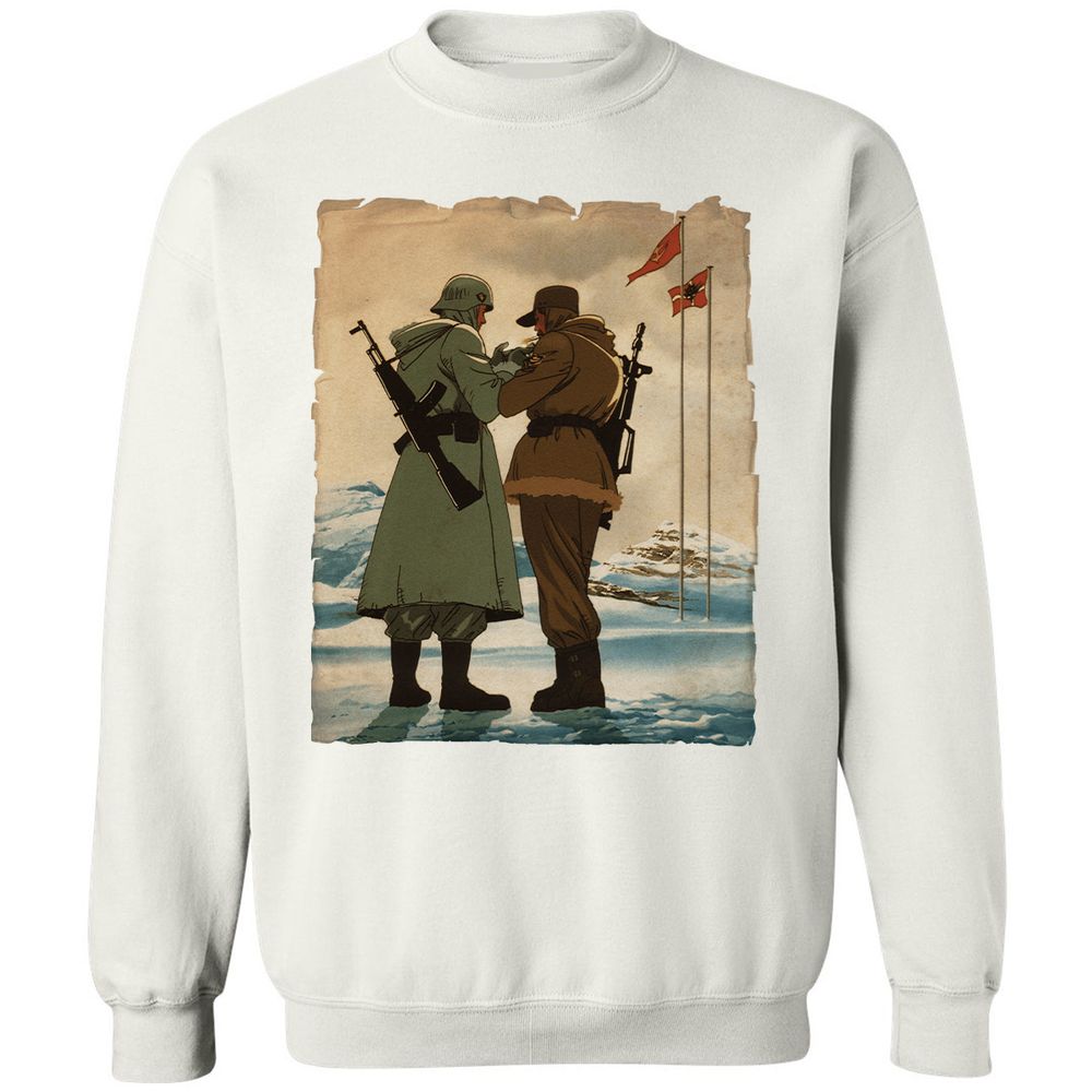 Classic Unisex Sweatshirt - 8E19WP9X - White - 12