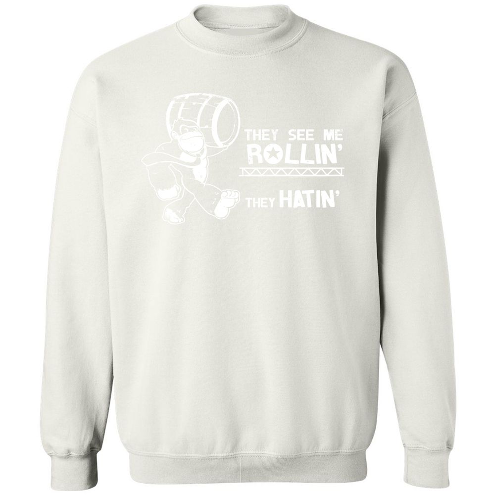 Classic Unisex Sweatshirt - NDL3TBHW - White - 12