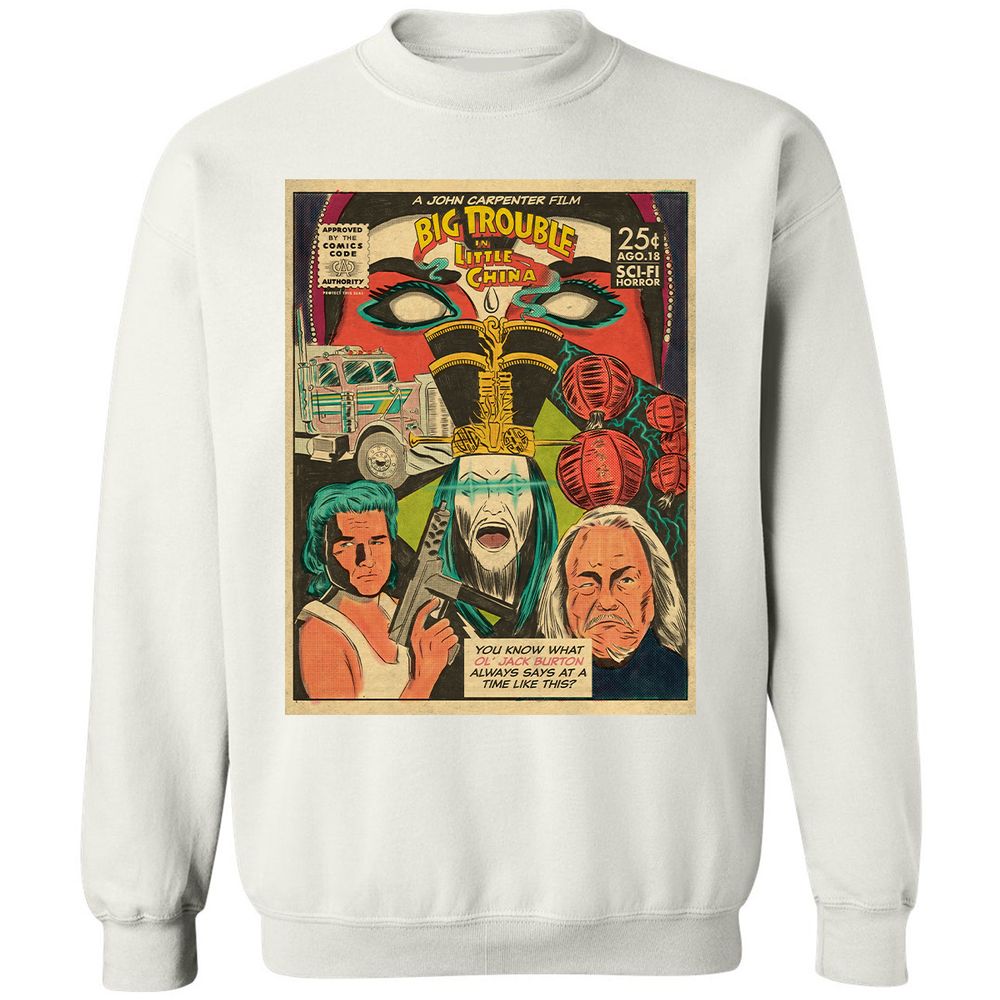 Classic Unisex Sweatshirt - H5BP6EF5 - White - 12