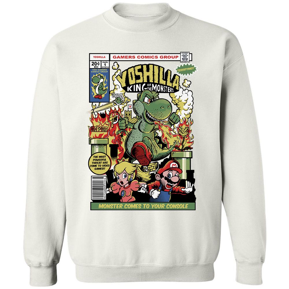 Classic Unisex Sweatshirt - WCU36RAG - White - 12