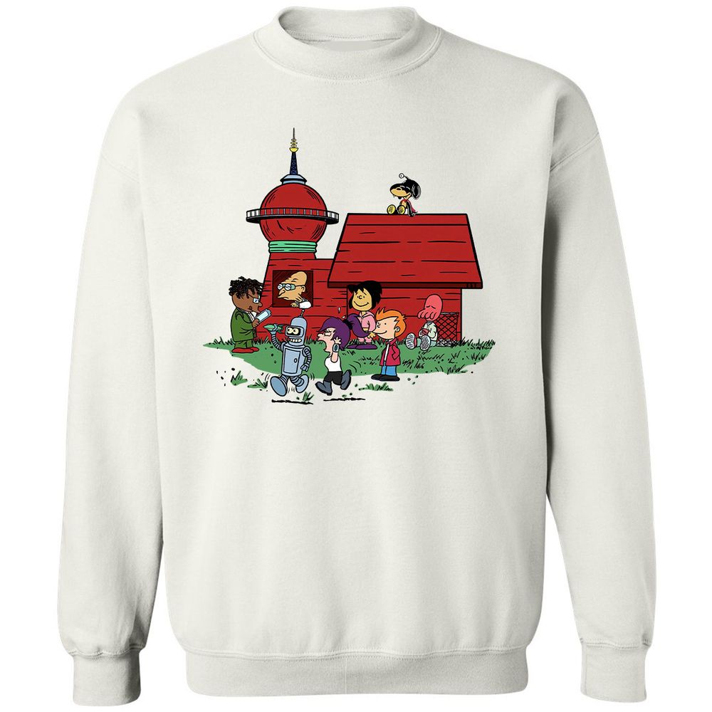 Classic Unisex Sweatshirt - 326V769T - White - 12