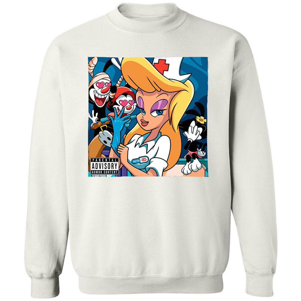 Classic Unisex Sweatshirt - R5LVDKQW - White - 12