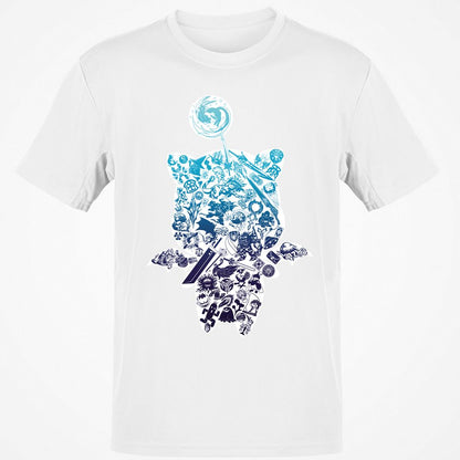 Classic Unisex T-Shirt - AVBUCVBX - White - 12