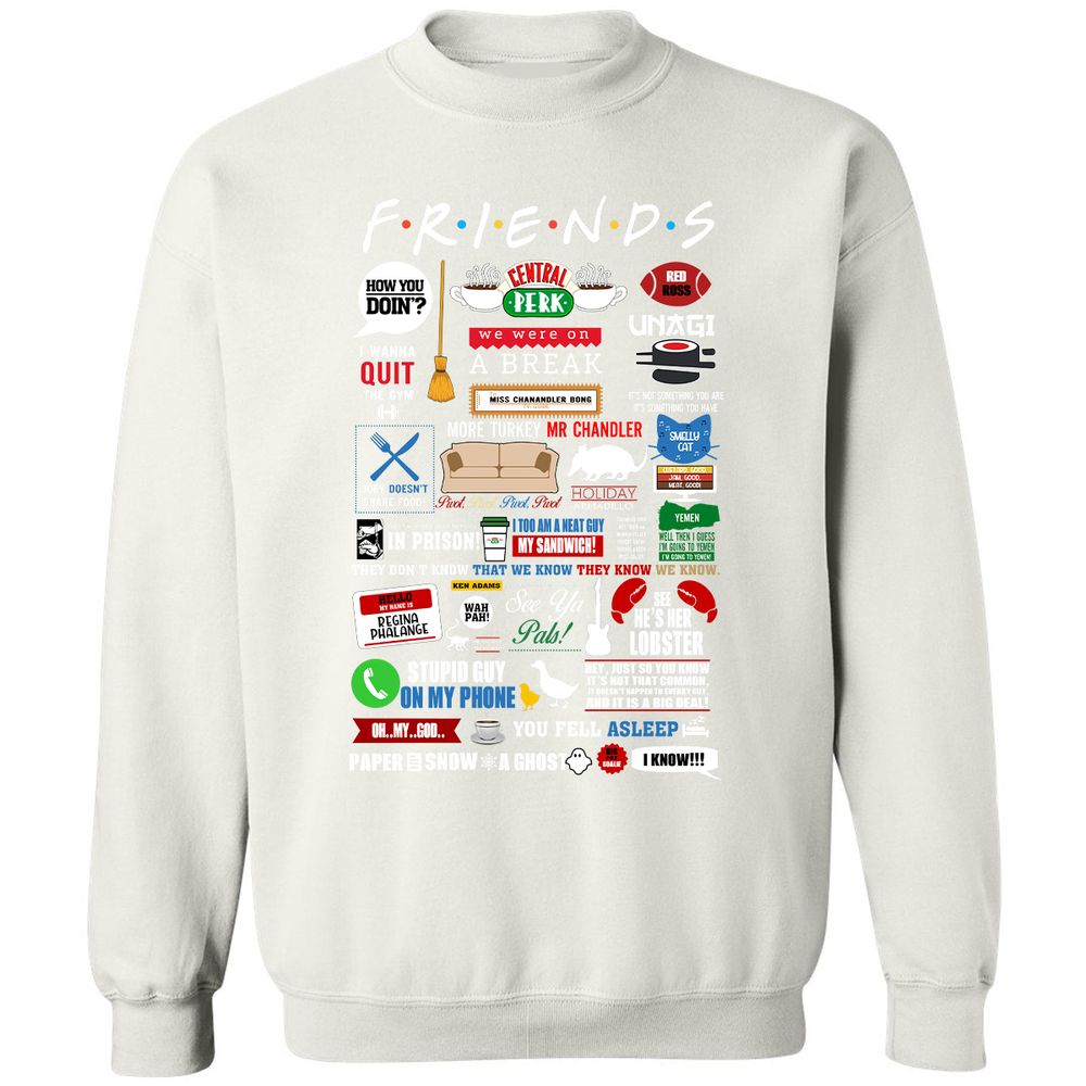 Classic Unisex Sweatshirt - HZKTA78V - White - 12