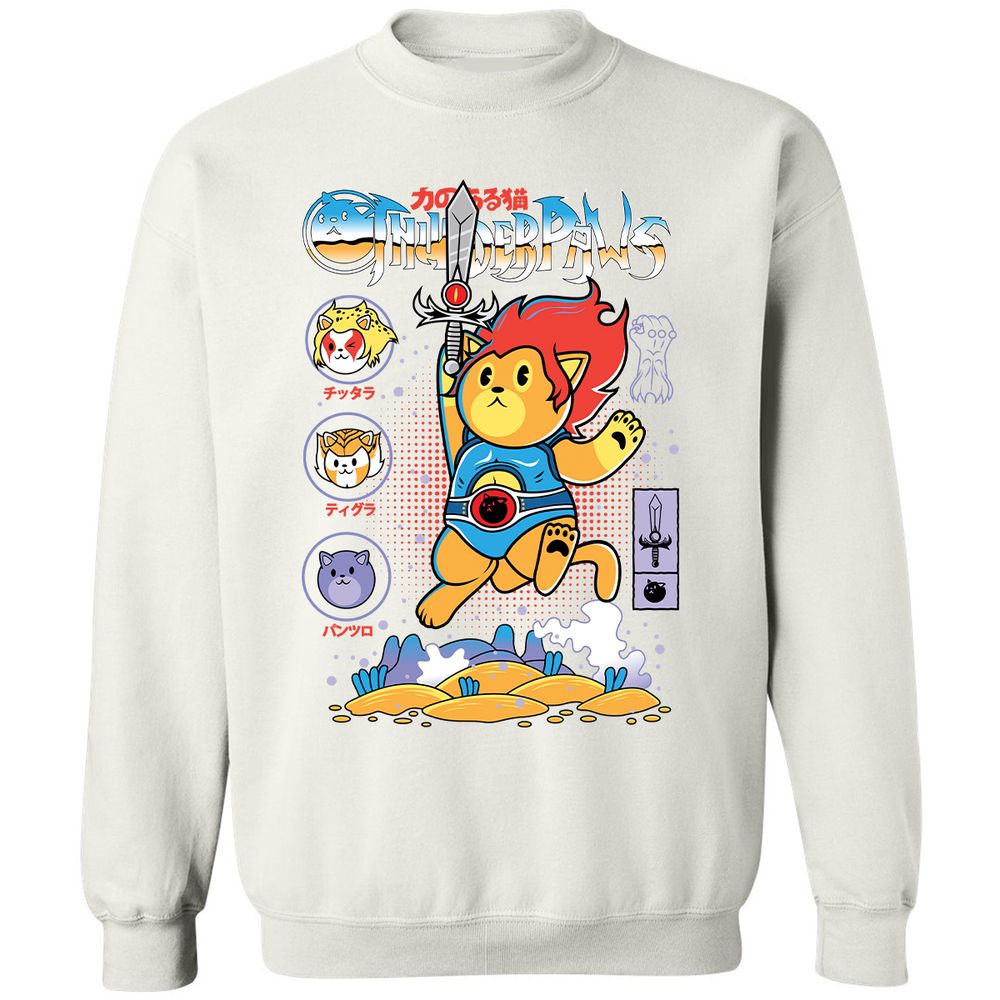 Classic Unisex Sweatshirt - LLHT91CT - White - 12