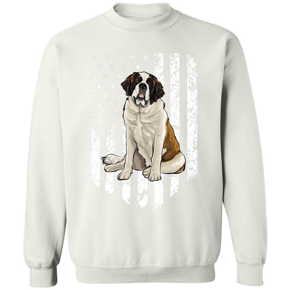 Classic Unisex Sweatshirt - M6DPBX8Q - White - 12
