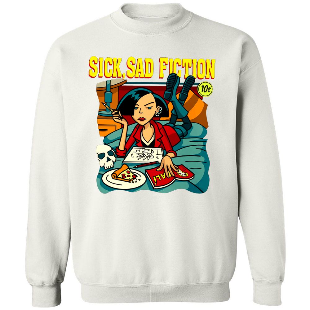 Classic Unisex Sweatshirt - E75WNK7K - White - 12