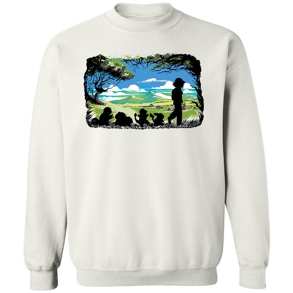 Classic Unisex Sweatshirt - C3Y9D6QF - White - 12