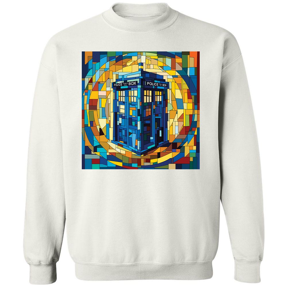 Classic Unisex Sweatshirt - 55FLSZP1 - White - 12