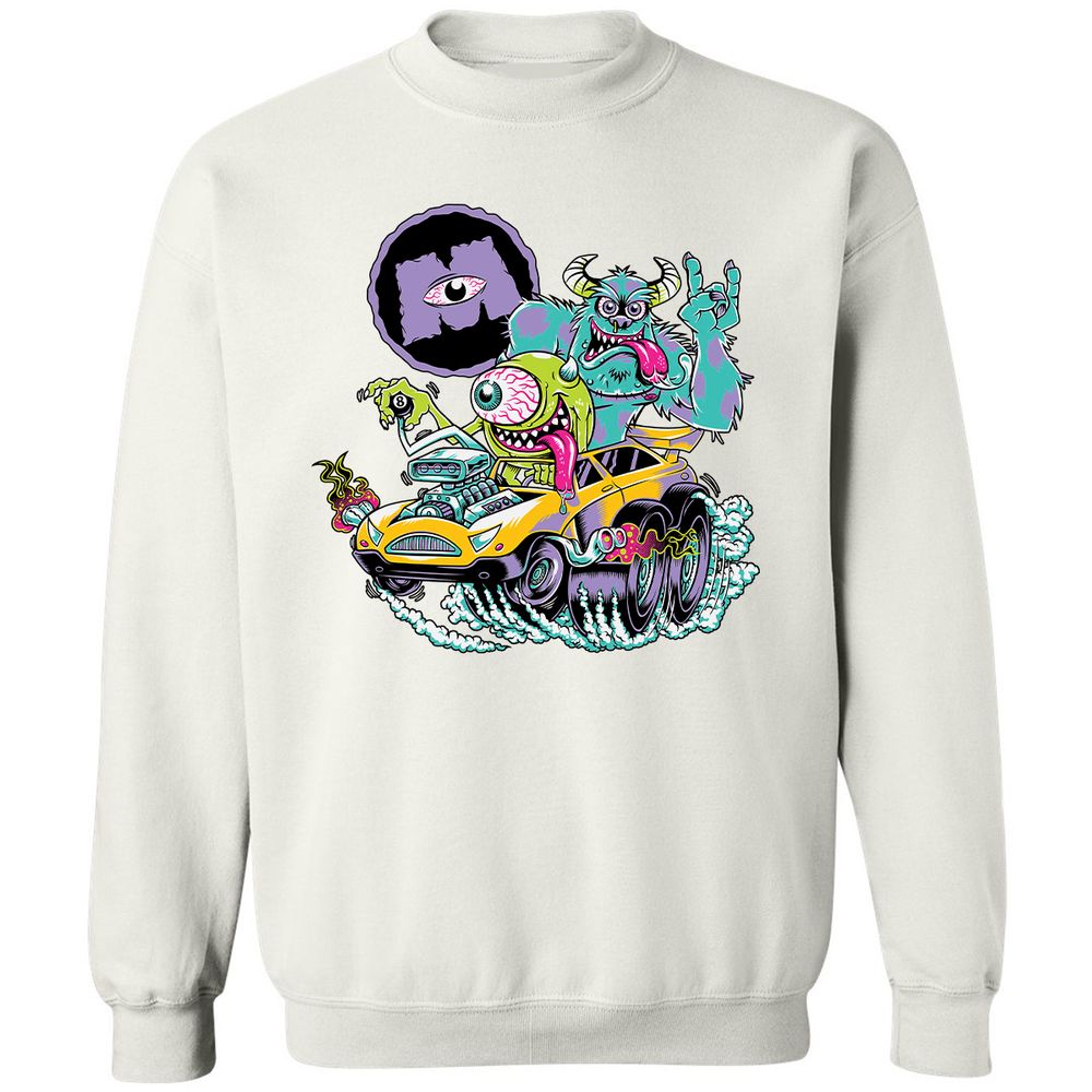 Classic Unisex Sweatshirt - BQAZGYV9 - White - 12
