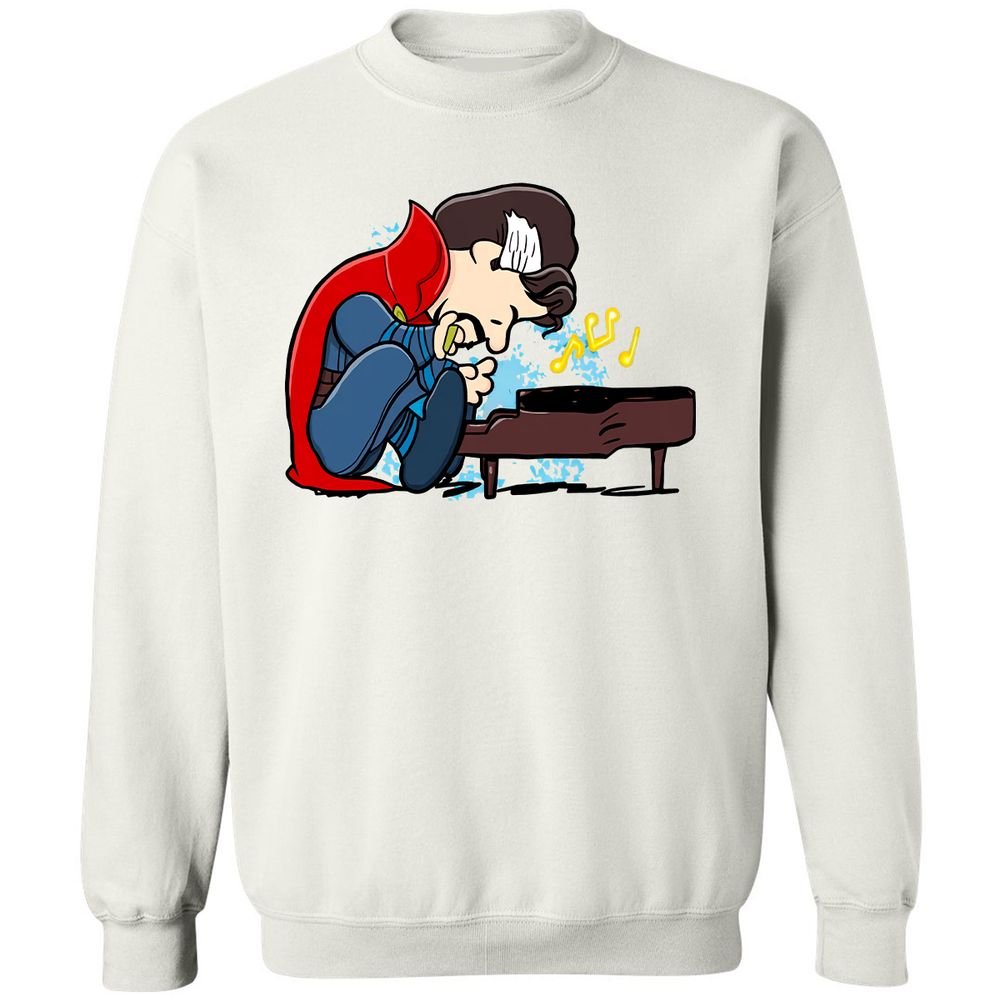 Classic Unisex Sweatshirt - RQYK4PJM - White - 12