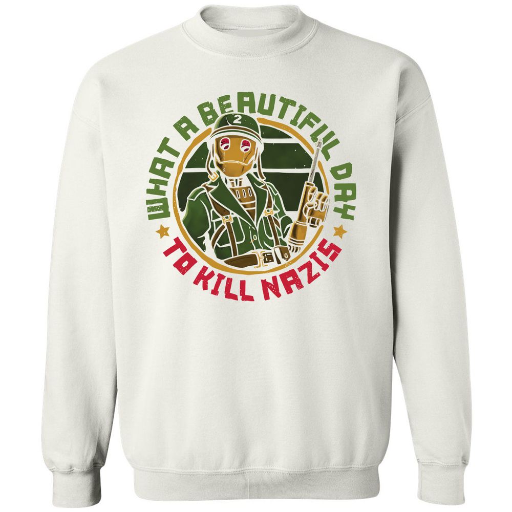 Classic Unisex Sweatshirt - G7X68WJQ - White - 12