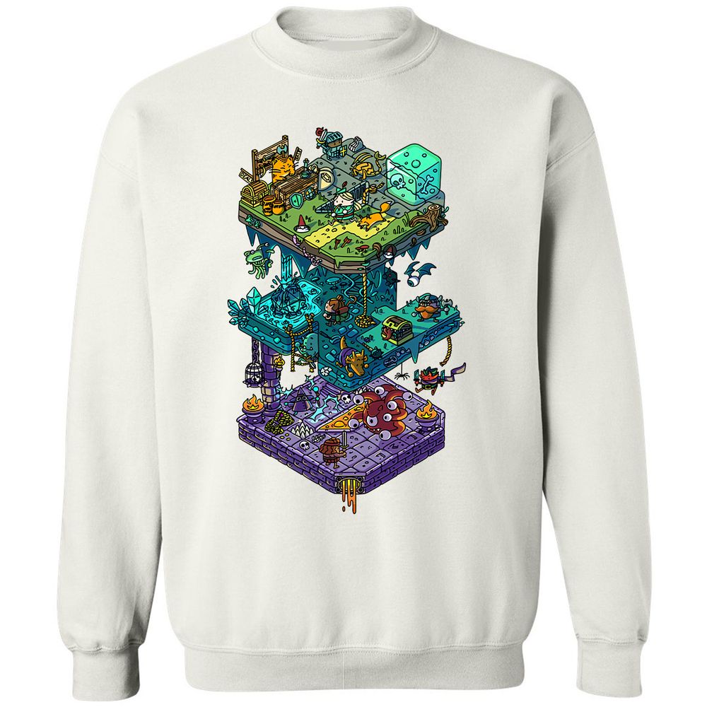 Classic Unisex Sweatshirt - YK5FSWK7 - White - 12