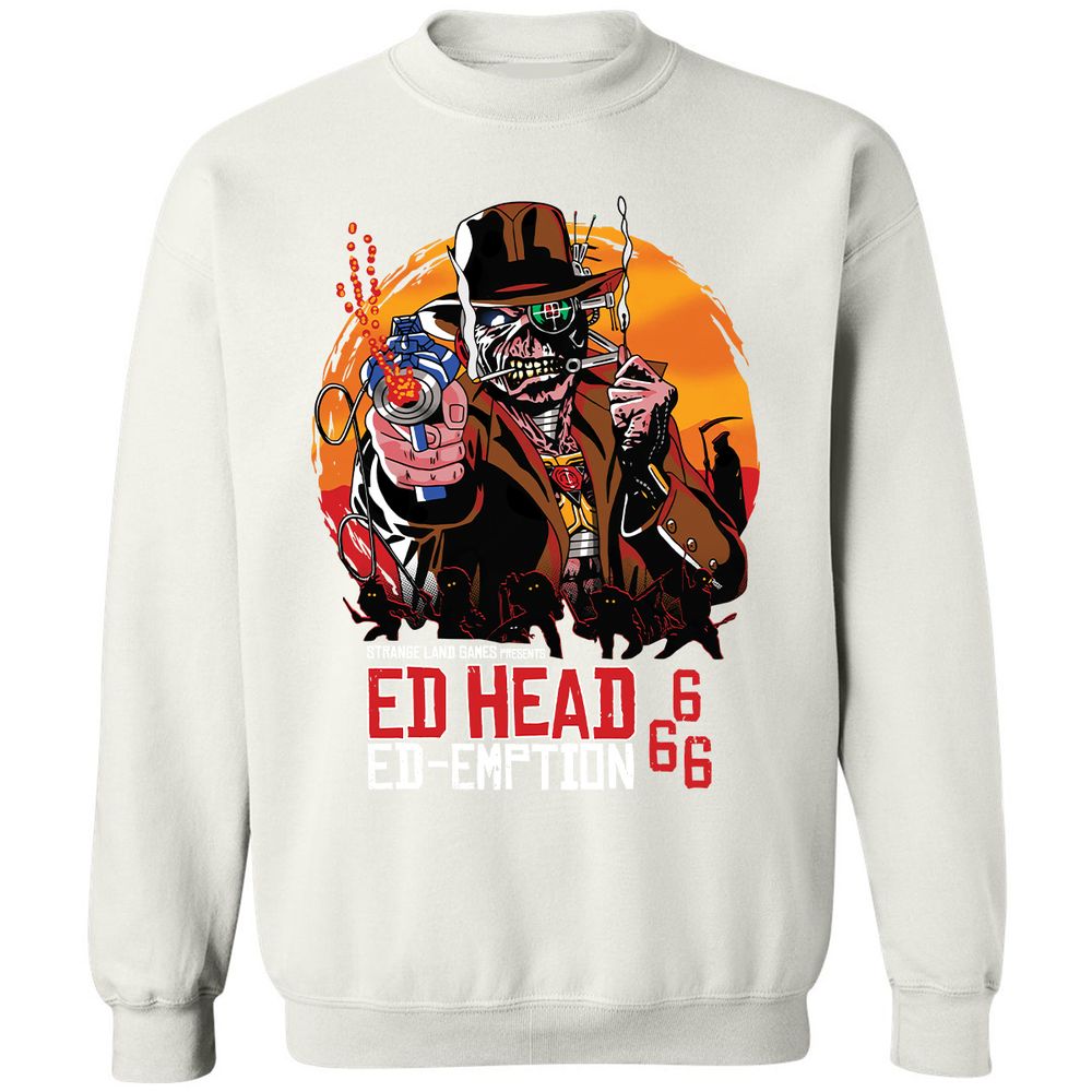 Classic Unisex Sweatshirt - GCGQ1ZEG - White - 12