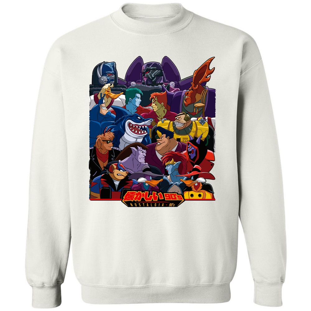 Classic Unisex Sweatshirt - XBR3Y7AW - White - 12