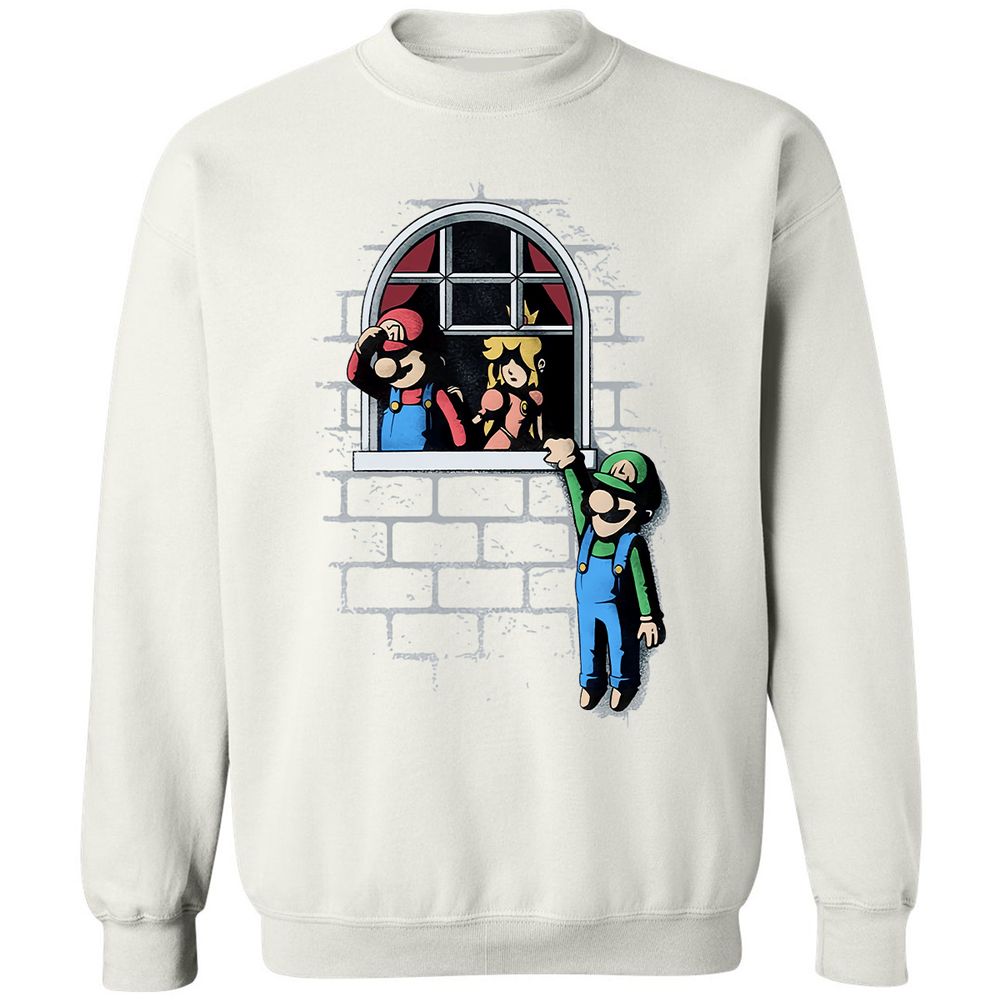 Classic Unisex Sweatshirt - HNPZ8VDX - White - 12