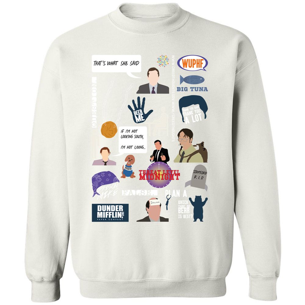 Classic Unisex Sweatshirt - US51S2JT - White - 12