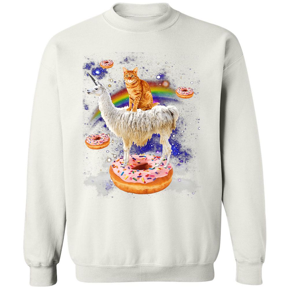 Classic Unisex Sweatshirt - 3NYTPBCY - White - 12