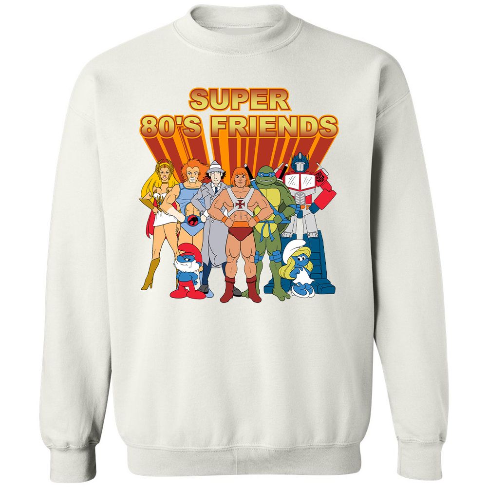 Classic Unisex Sweatshirt - NL9ZXZ9N - White - 12