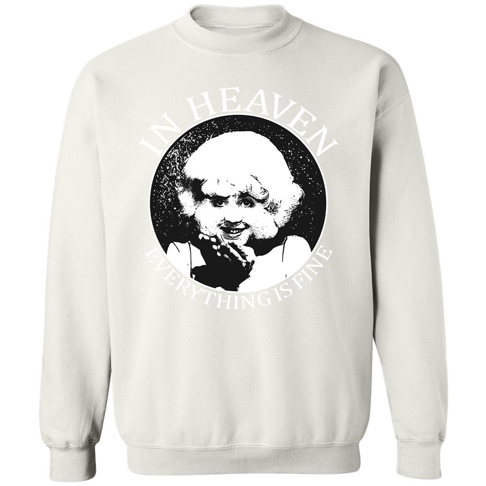Classic Unisex Sweatshirt - WEH8E7PF - White - 12