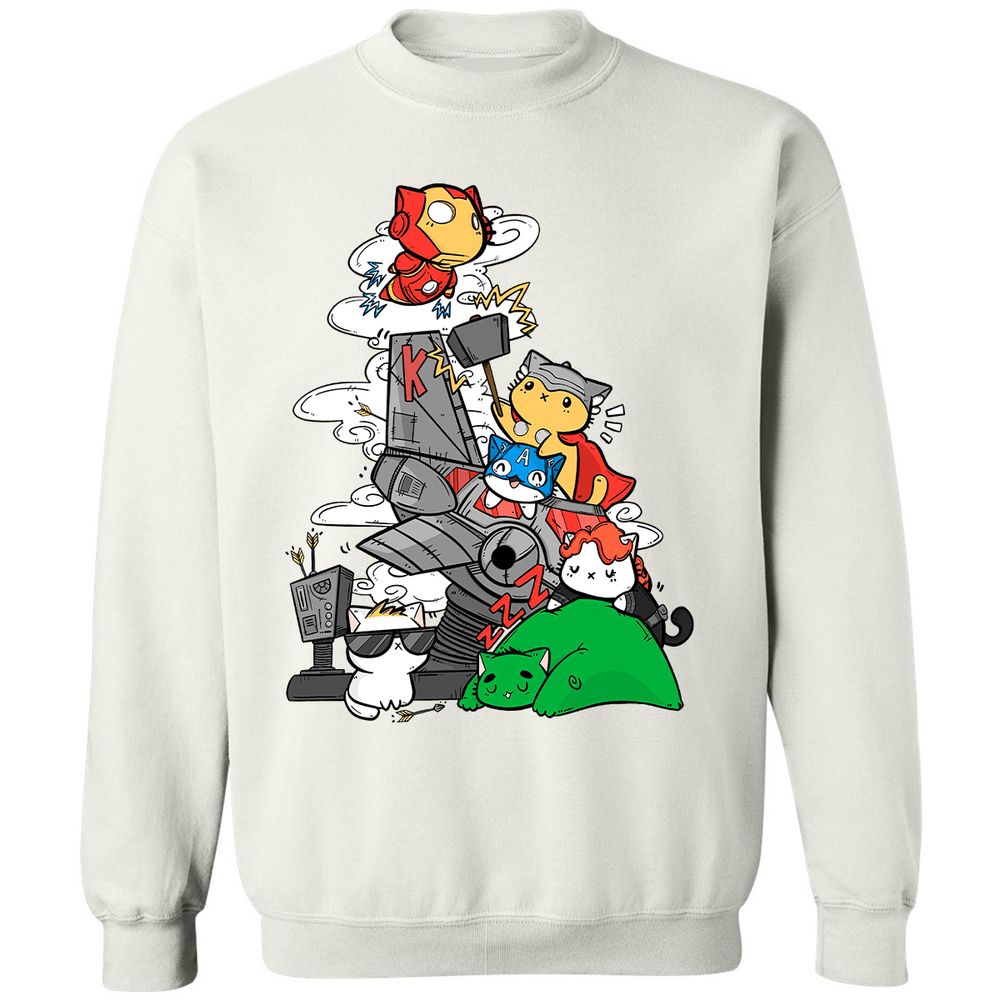 Classic Unisex Sweatshirt - 3JYE1H9U - White - 12