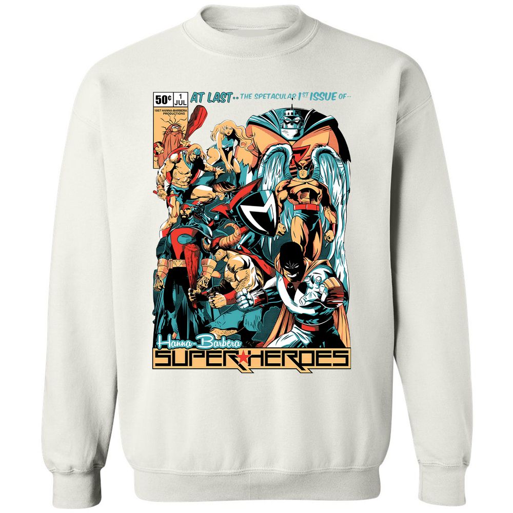 Classic Unisex Sweatshirt - X7M24QCP - White - 12