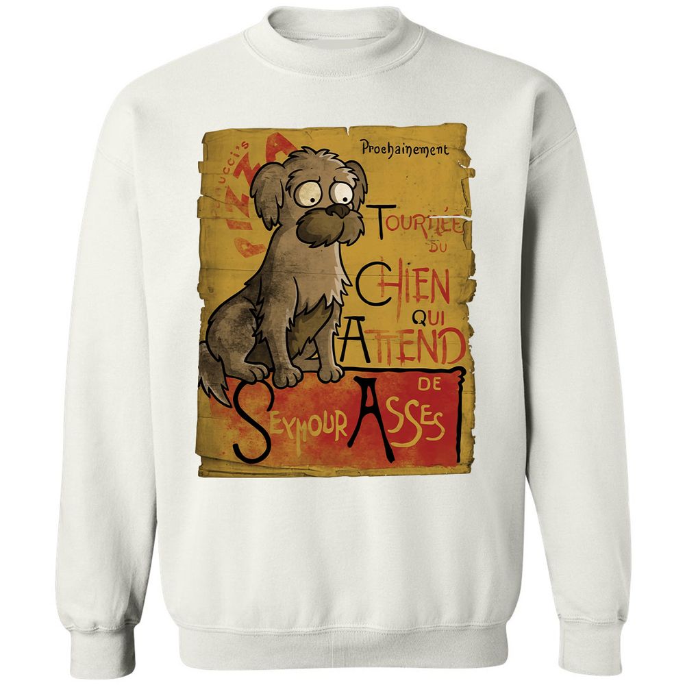 Classic Unisex Sweatshirt - TQRERRJT - White - 12