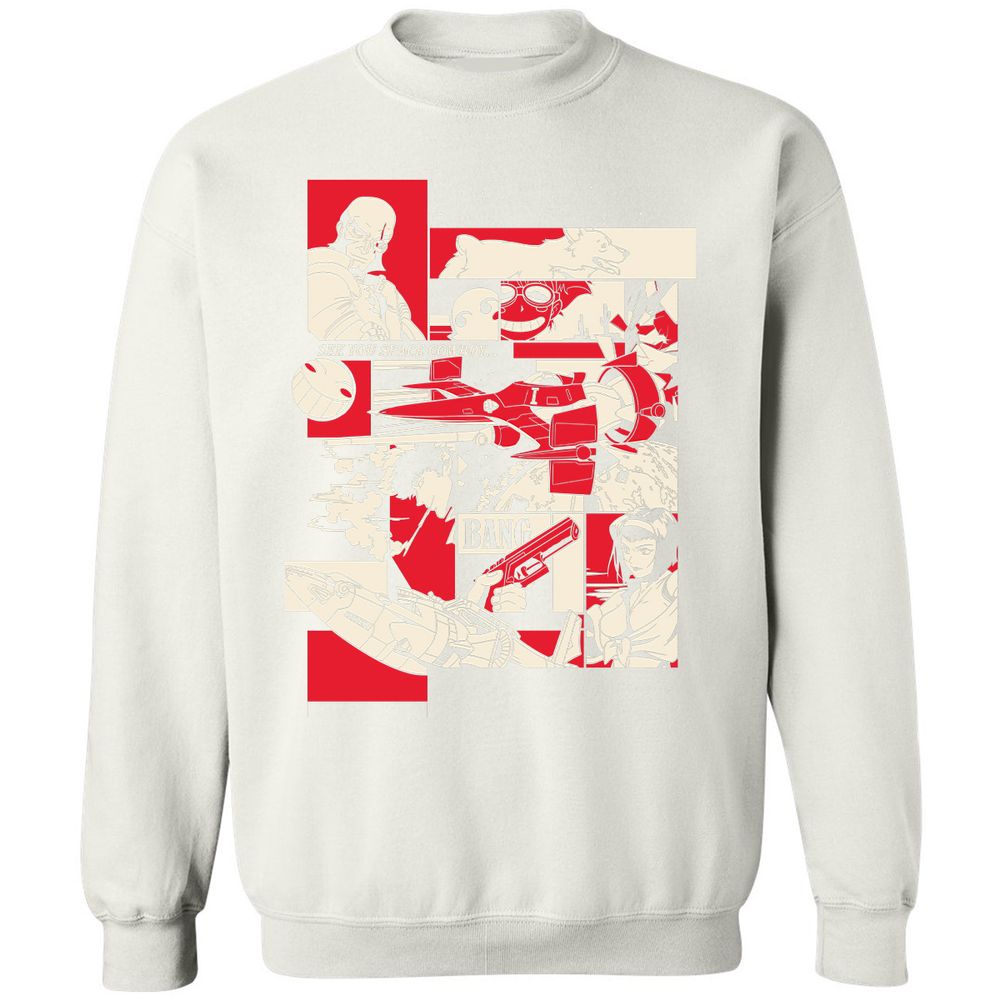 Classic Unisex Sweatshirt - TTPSAG4F - White - 12