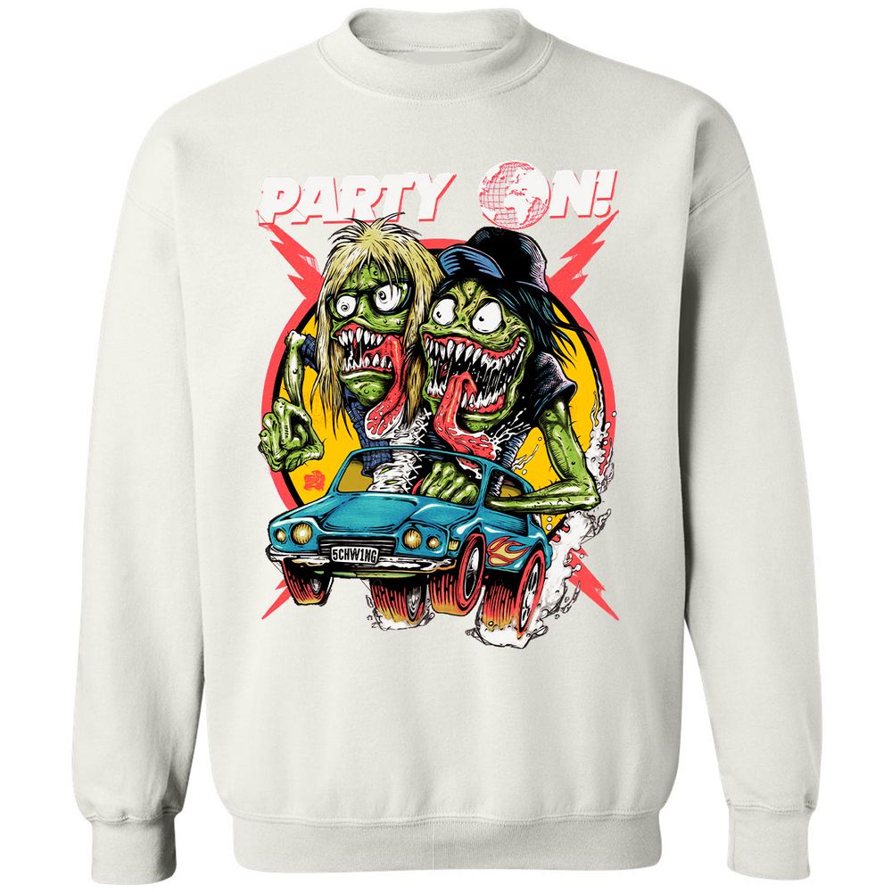Classic Unisex Sweatshirt - 4LGT4XKZ - White - 12