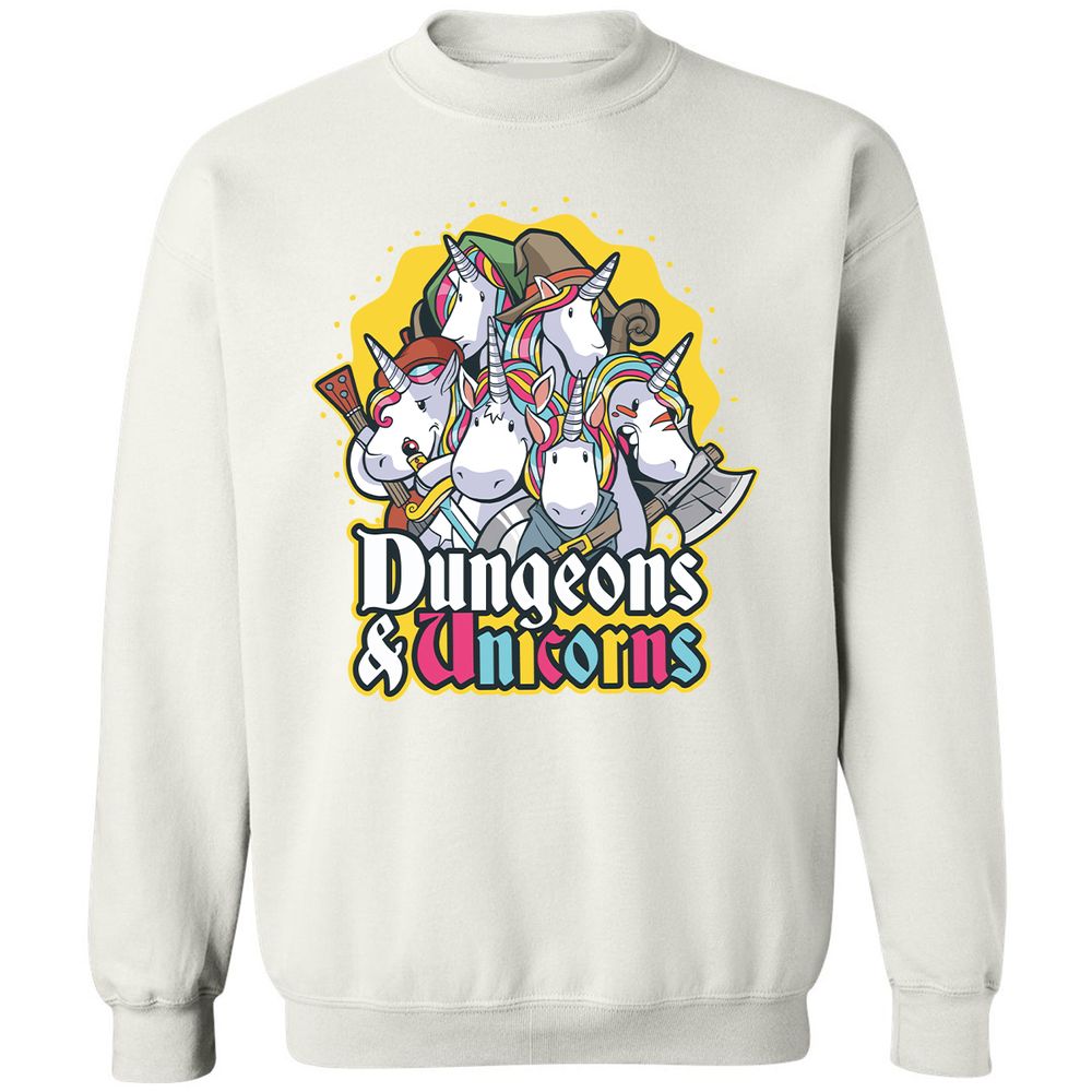 Classic Unisex Sweatshirt - 4EW6R3S6 - White - 12