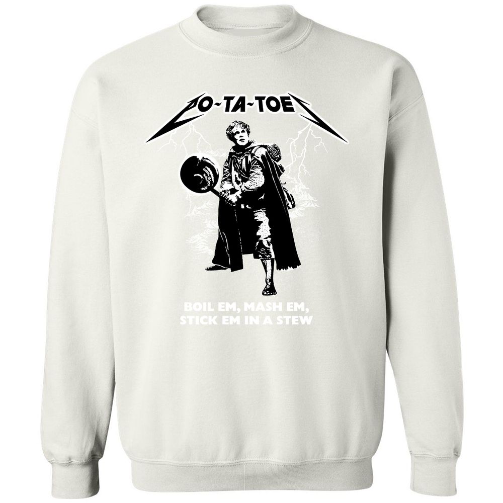 Classic Unisex Sweatshirt - HCTYDD6X - White - 12