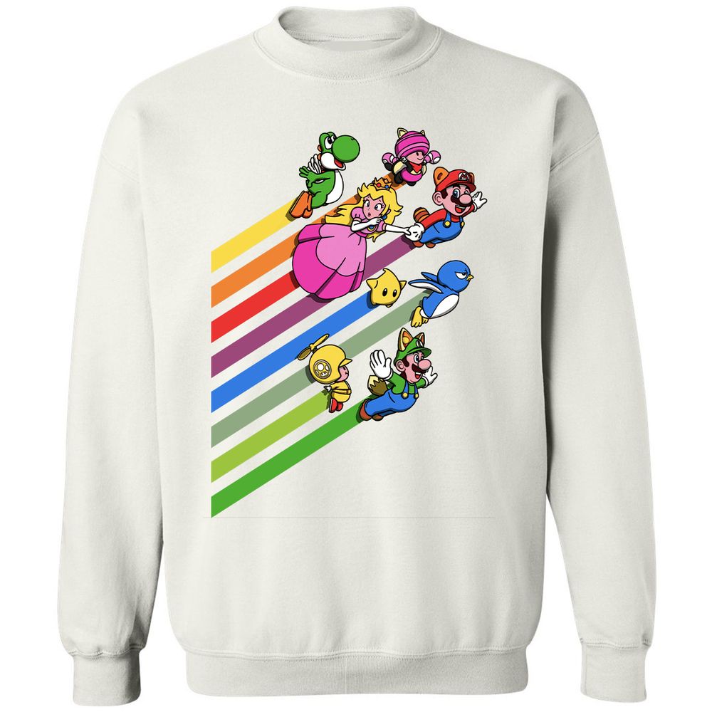 Classic Unisex Sweatshirt - 7LNPKLFZ - White - 12