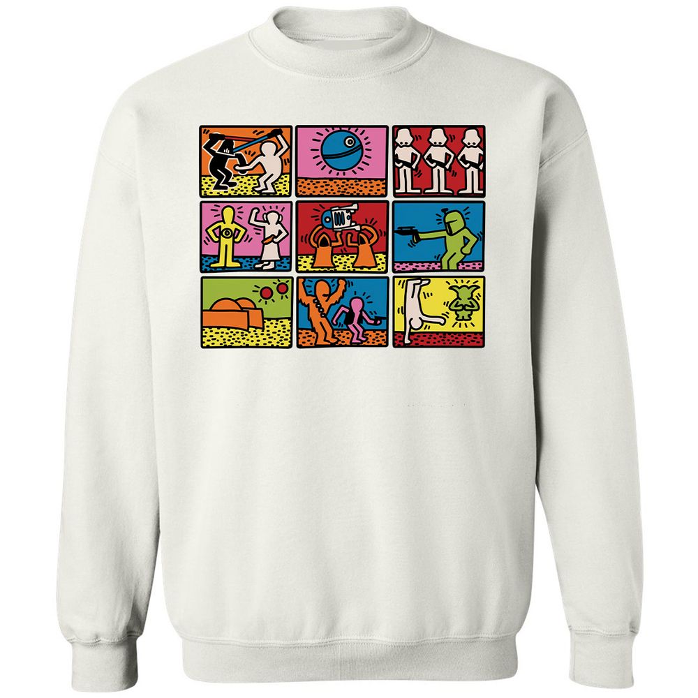 Classic Unisex Sweatshirt - ALLXRSSM - White - 12