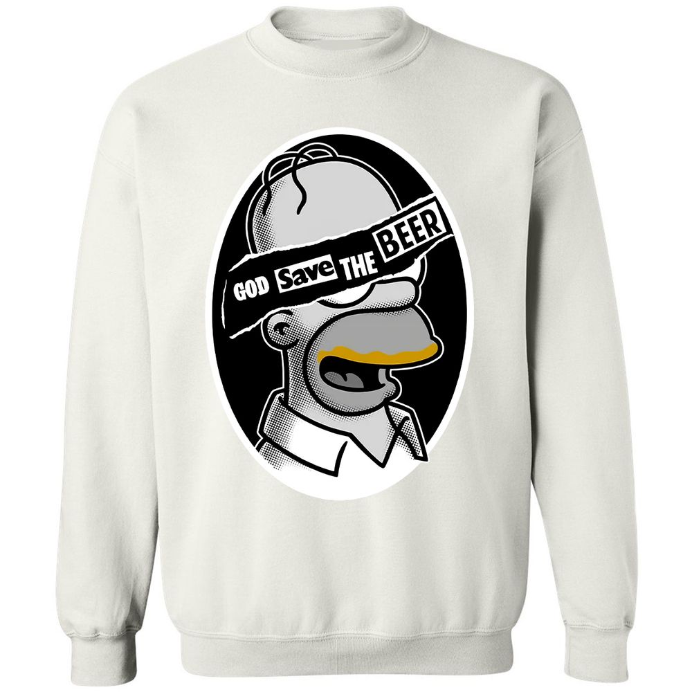 Classic Unisex Sweatshirt - G3NFZDVJ - White - 12