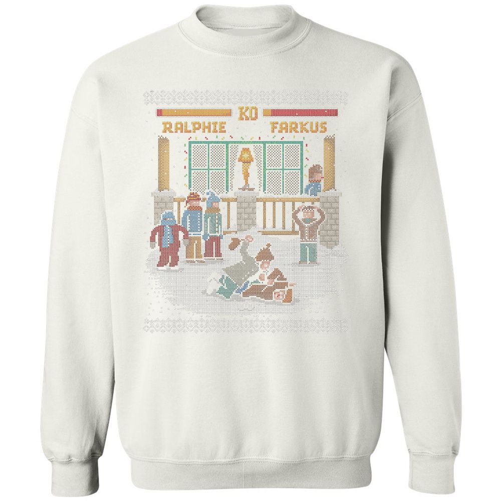 Classic Unisex Sweatshirt - TUV9NEDS - White - 12